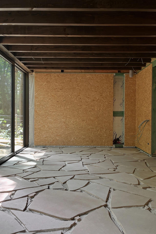 Modern architectural detail